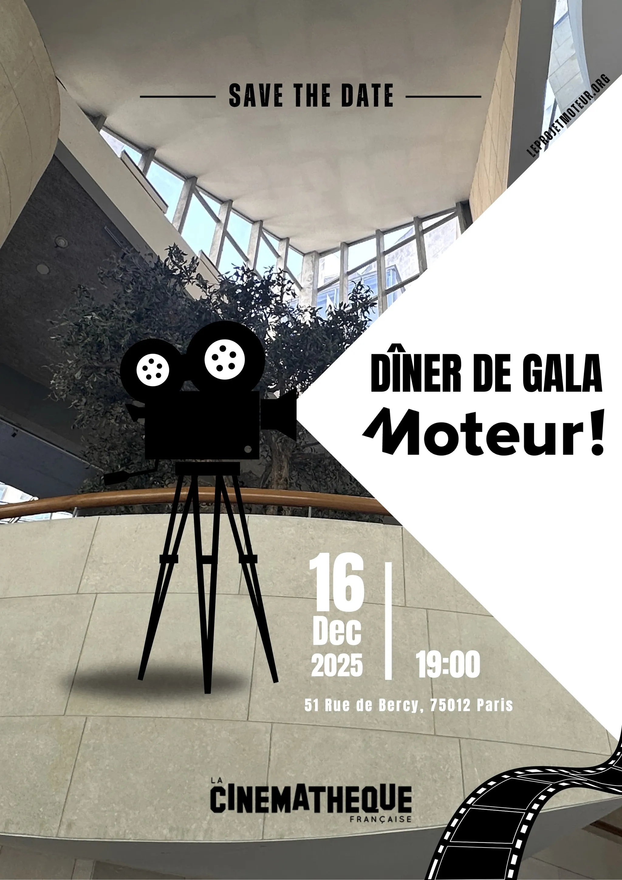 Dîner de Gala Moteur - Cinémathèque Française
